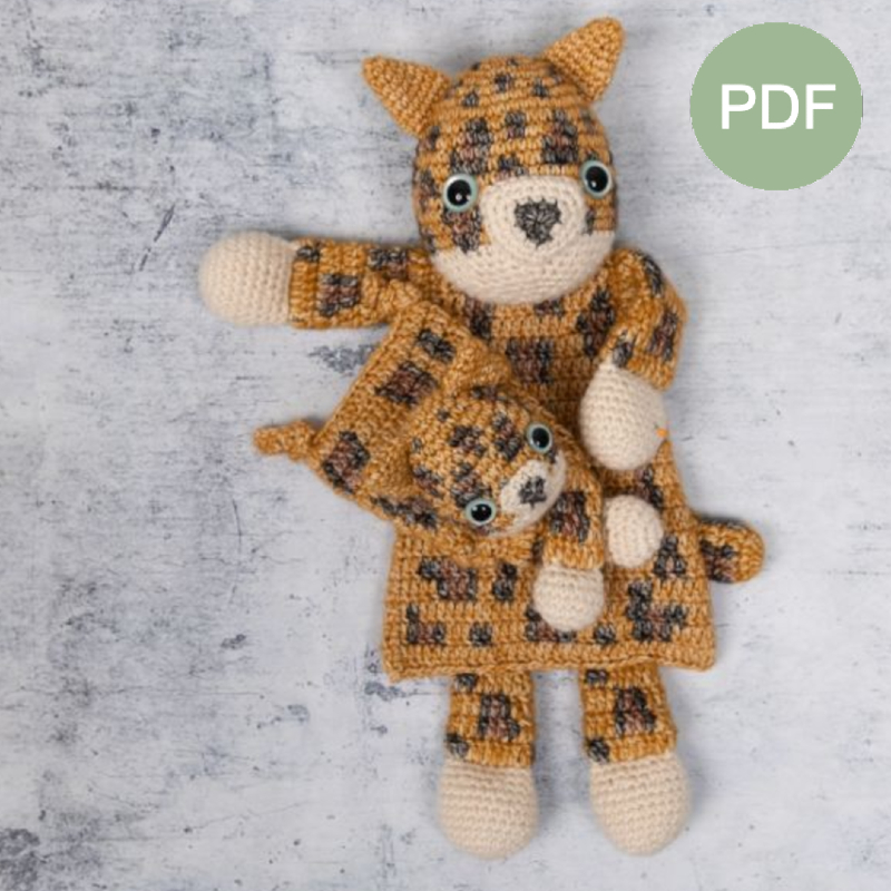 Duo Deal: Luipaard en mini luipaard Pdf patroon